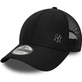 Șepci curbată negru reglabilă 9FORTY Flawless de New York Yankees MLB de New Era