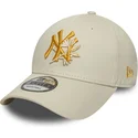 epci-curbata-bej-reglabila-9forty-floral-icon-de-new-york-yankees-mlb-de-new-era