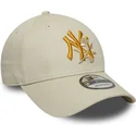 epci-curbata-bej-reglabila-9forty-floral-icon-de-new-york-yankees-mlb-de-new-era
