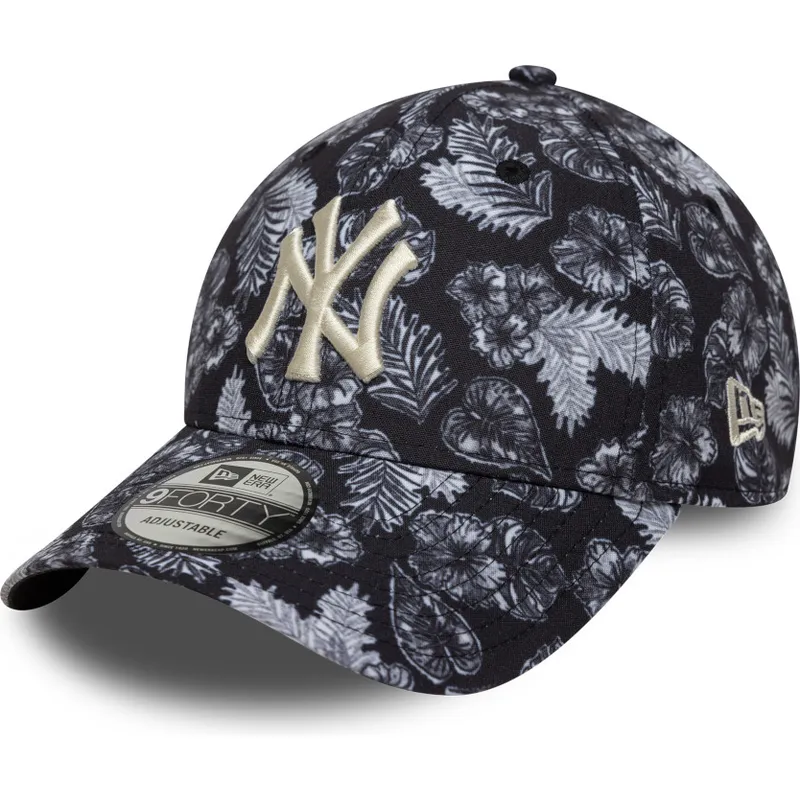 justerbar-svart-bojd-keps-9forty-all-over-print-new-york-yankees-mlb-fran-new-era