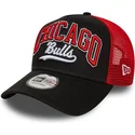 czapka-trucker-czarno-czerwona-e-frame-script-chicago-bulls-nba-od-new-era