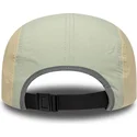 new-era-curved-brim-runner-tech-beige-and-green-adjustable-cap
