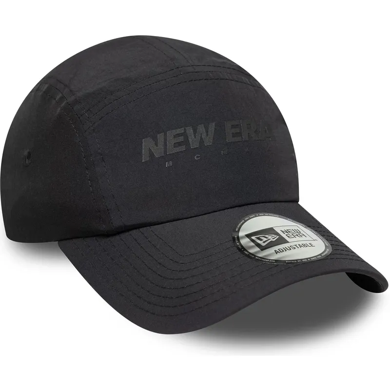 cappellino-curvo-nero-regolabile-runner-tech-di-new-era