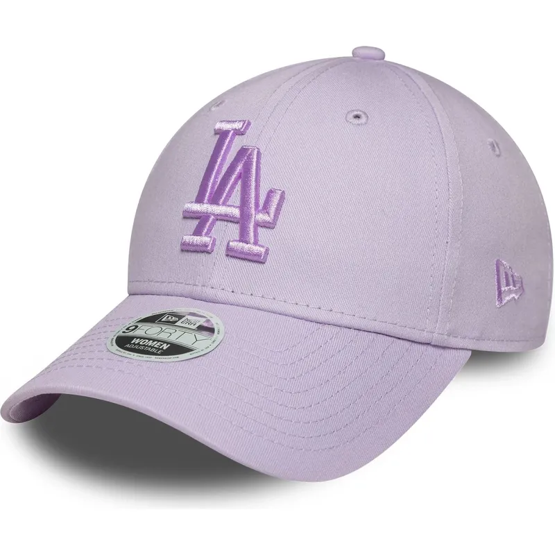 epci-curbata-violet-reglabila-9forty-league-essential-de-los-angeles-dodgers-mlb-de-new-era