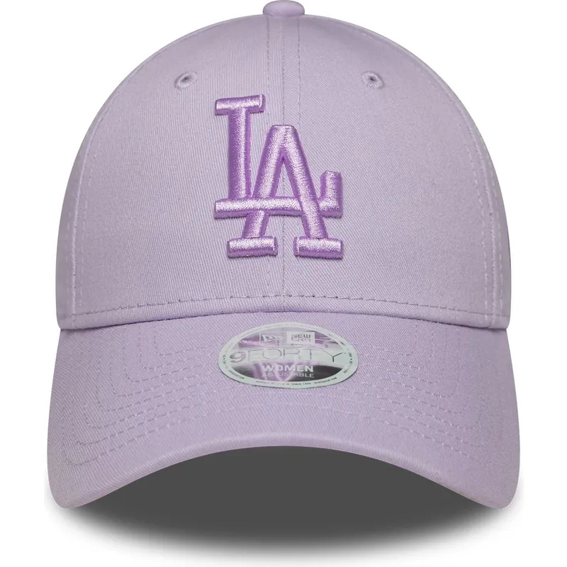 epci-curbata-violet-reglabila-9forty-league-essential-de-los-angeles-dodgers-mlb-de-new-era
