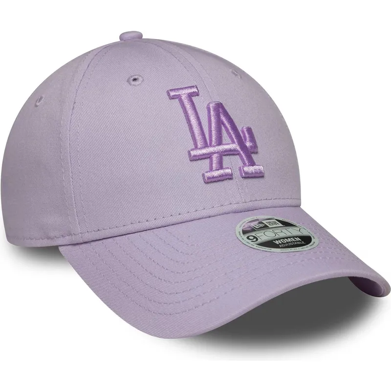 epci-curbata-violet-reglabila-9forty-league-essential-de-los-angeles-dodgers-mlb-de-new-era