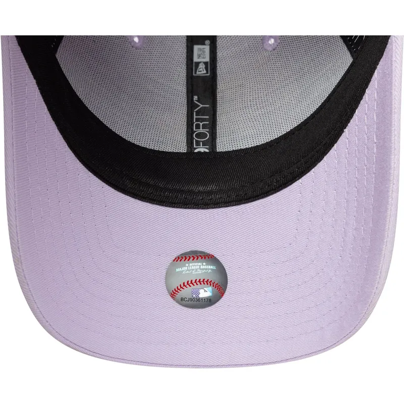epci-curbata-violet-reglabila-9forty-league-essential-de-los-angeles-dodgers-mlb-de-new-era
