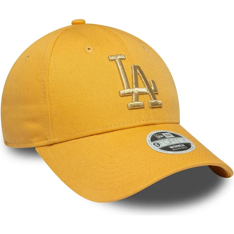 9forty-metallic-logo-los-angeles-dodgers-mlb-new-era