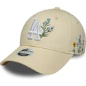 epci-curbata-bej-reglabila-9forty-floral-icon-de-los-angeles-dodgers-mlb-de-new-era