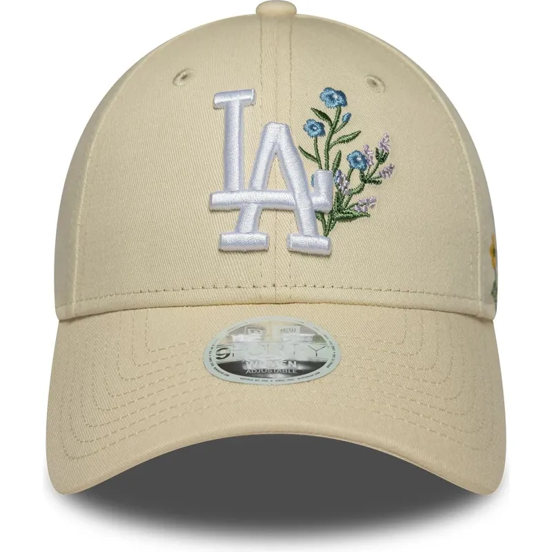 epci-curbata-bej-reglabila-9forty-floral-icon-de-los-angeles-dodgers-mlb-de-new-era