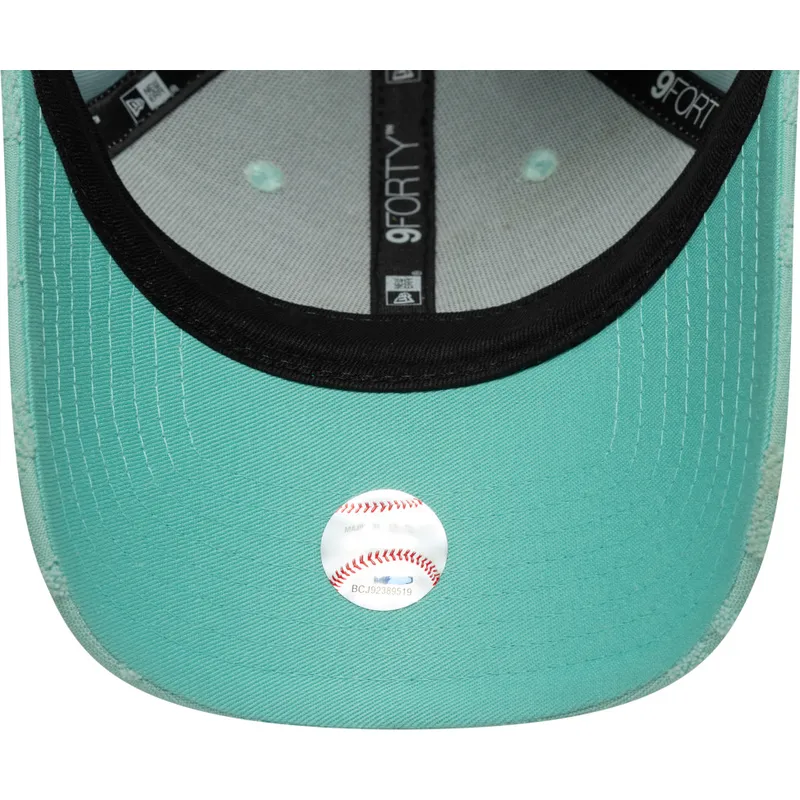 los-angeles-dodgers-mlb-new-era-9forty-floral-towelling-gron-justerbar-bojd-keps-for-dam