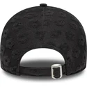 casquette-courbee-noire-ajustable-pour-femme-9forty-floral-towelling-new-york-yankees-mlb-new-era