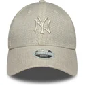 epci-curbata-bej-reglabila-9forty-woven-de-new-york-yankees-mlb-de-new-era