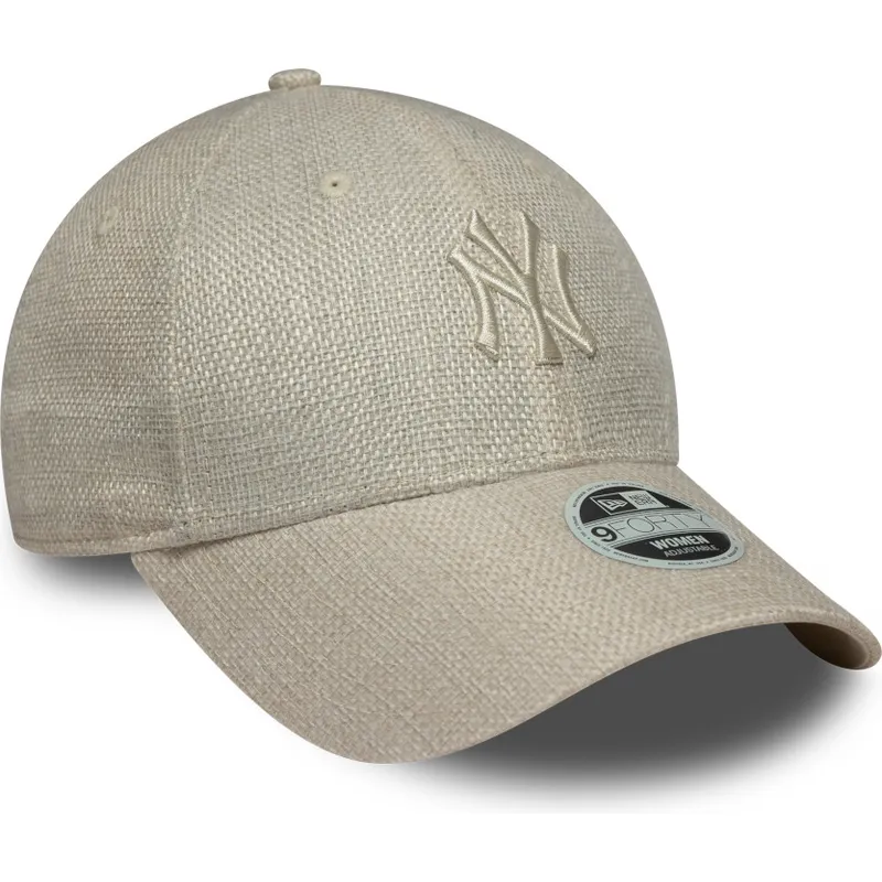 epci-curbata-bej-reglabila-9forty-woven-de-new-york-yankees-mlb-de-new-era