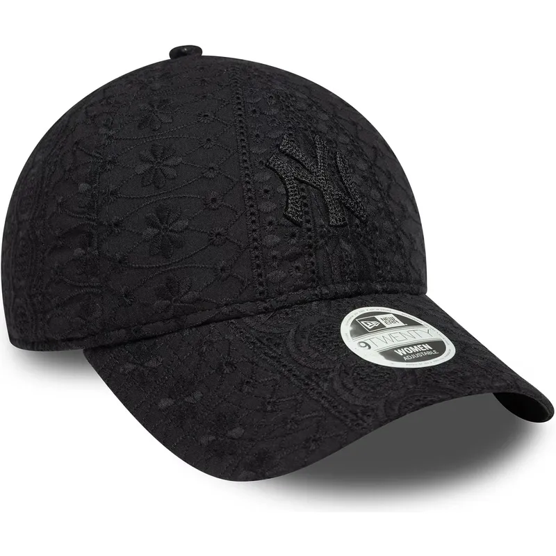 cap-curbata-black-adjustable-strap-9twenty-broderie-de-new-york-yankees-mlb-de-new-era