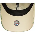 new-era-curved-brim-women-9twenty-all-over-print-tropical-new-york-yankees-mlb-beige-adjustable-cap