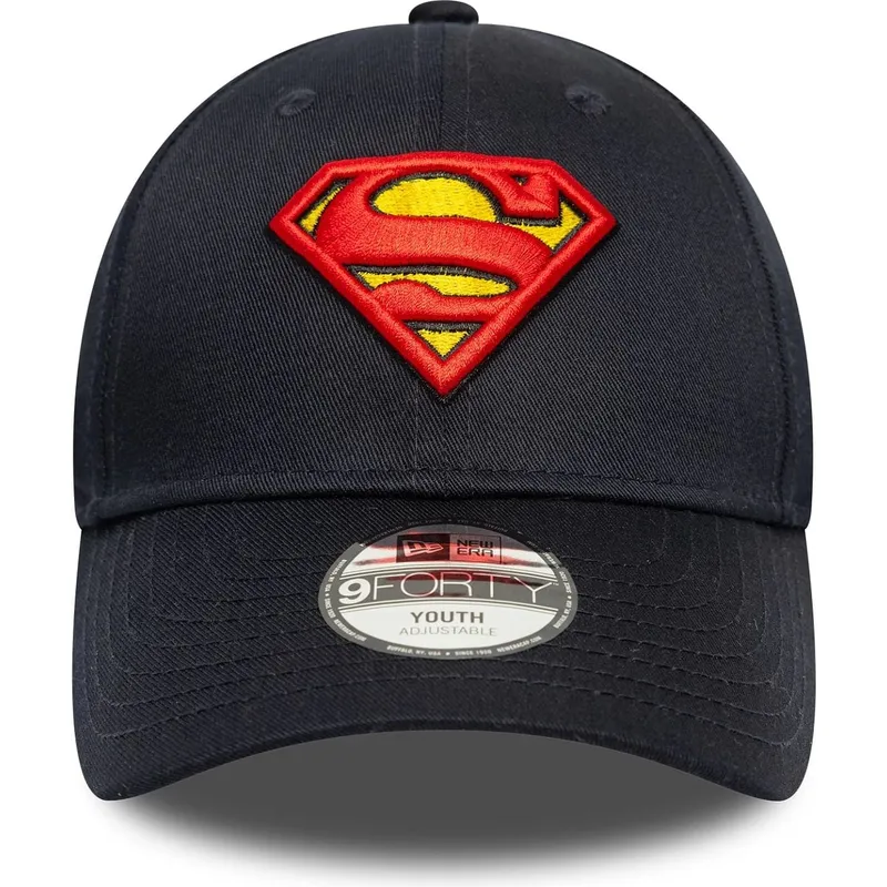 epci-curbata-bleumarin-reglabila-pentru-copii-9forty-all-over-print-de-superman-dc-comics-de-new-era