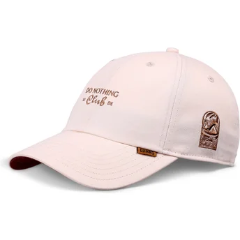 Cap curbată beige adjustable strap de Djinns