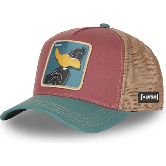 Flerfärgad trucker-keps Daffy Duck DAF3 CT Looney Tunes från Capslab