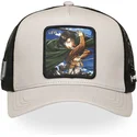 casquette-trucker-grise-et-noire-levi-ackerman-aot-lev-attack-on-titan-capslab