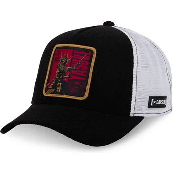 Casquette trucker noire et blanche Yasuke YAS2 Assasin's Creed Capslab