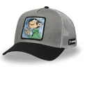 casquette-trucker-grise-gaston-lagaffe-gas-capslab