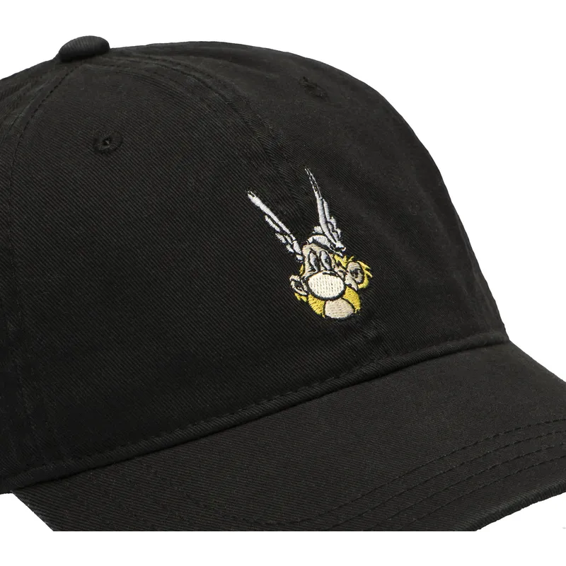 schwarze-verstellbare-curved-cap-ast1-ast-asterix-der-gallier-von-capslab