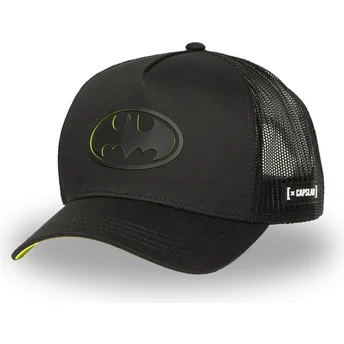 Cappellino trucker nero Batman DC8 LOG DC Comics di Capslab
