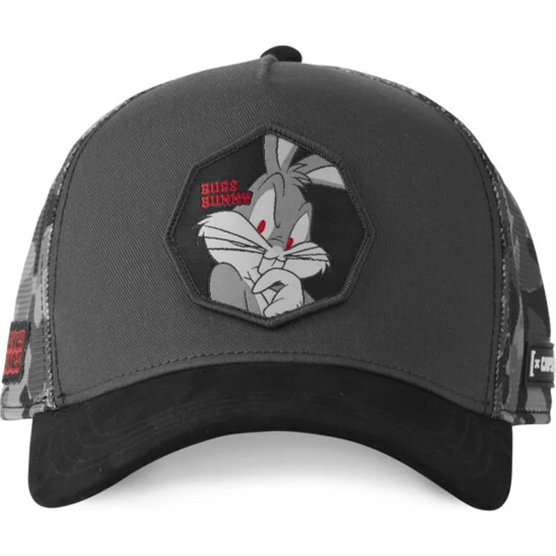 epci-curbata-gri-snapback-loo11-bug-bugs-bunny-looney-tunes-de-capslab