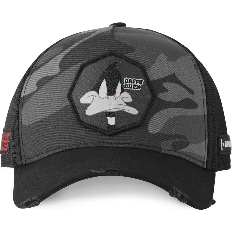 cappellino-trucker-grigio-daffy-duck-loo11-daf-looney-tunes-di-capslab