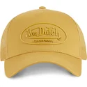 cap-curbata-yellow-snapback-de-von-dutch