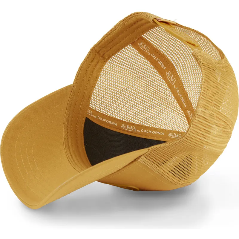 cap-curbata-yellow-snapback-de-von-dutch