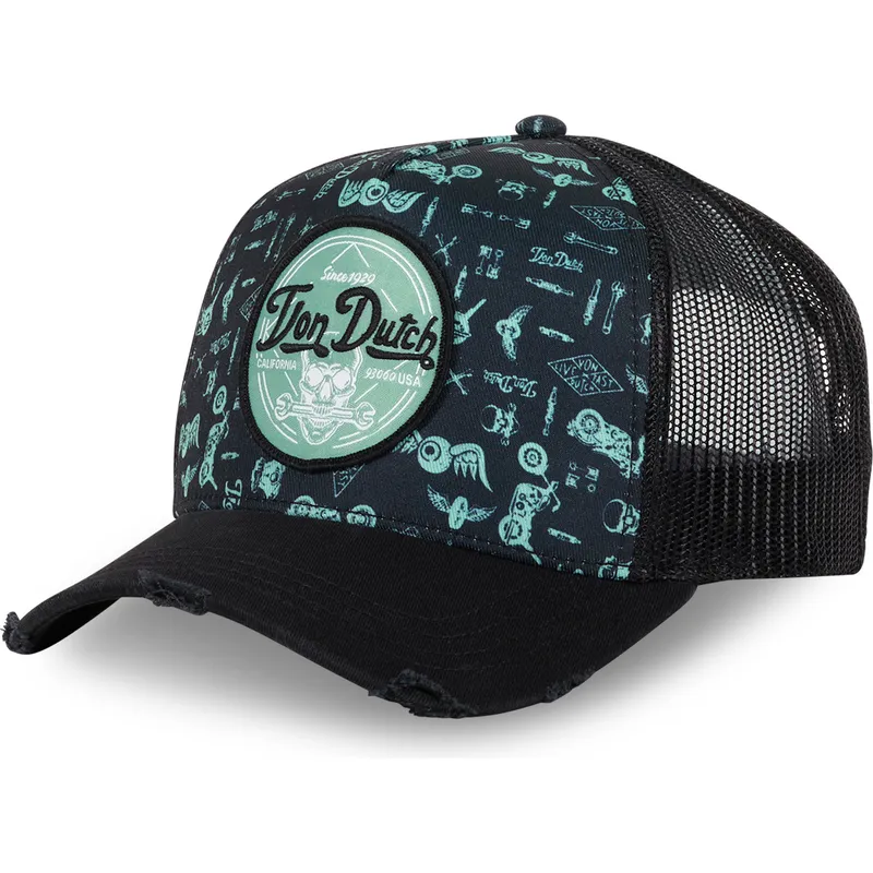 epci-curbata-albastru-snapback-print04-de-von-dutch
