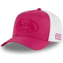 truckerkeps-rosa-och-vit-fluo01-fran-von-dutch