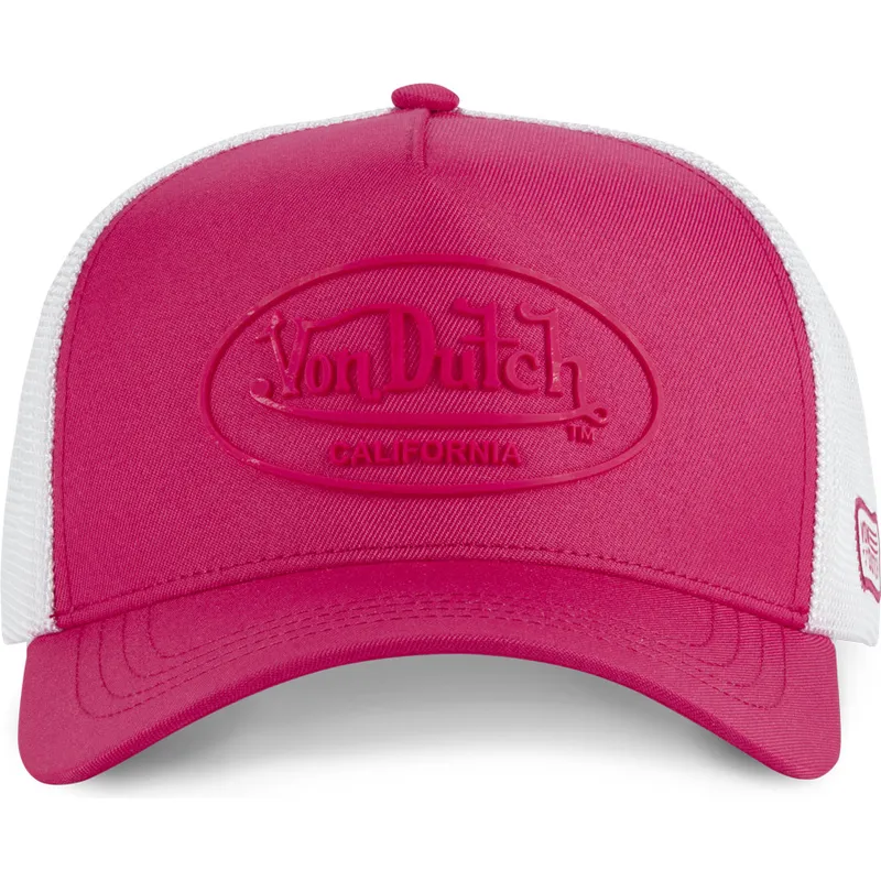 truckerkeps-rosa-och-vit-fluo01-fran-von-dutch