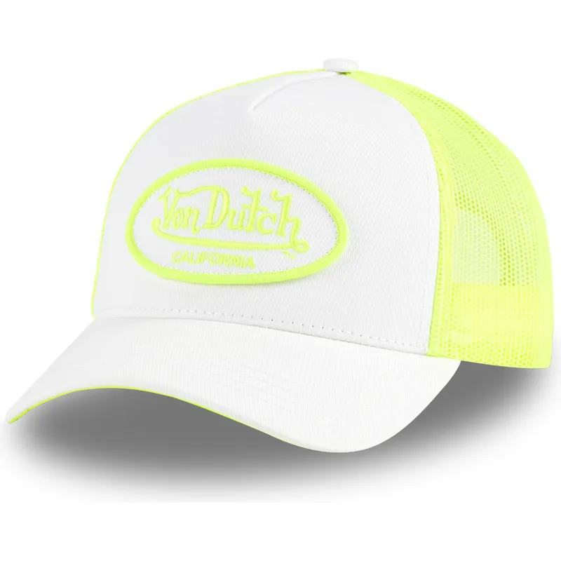 cap-curbata-yellow-snapback-de-von-dutch