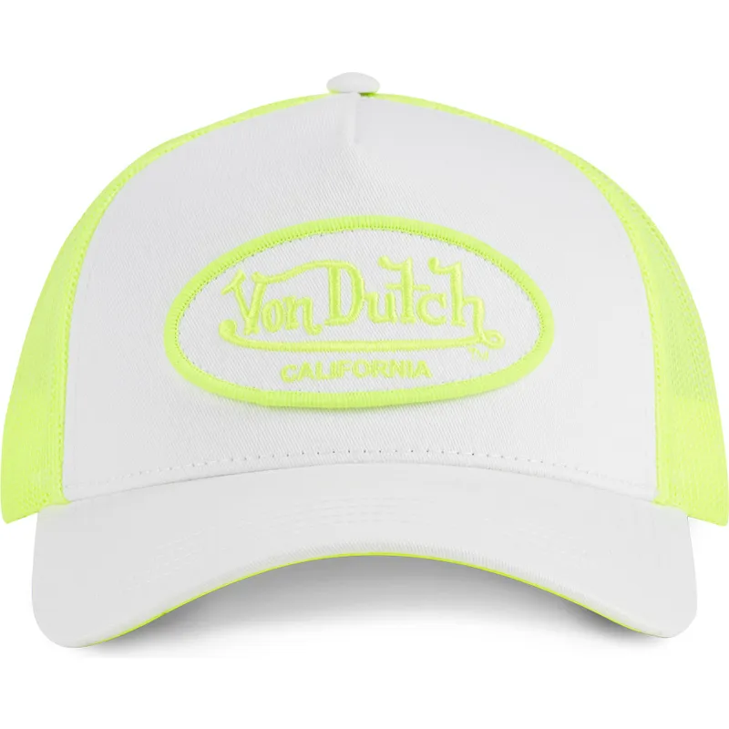 cap-curbata-yellow-snapback-de-von-dutch