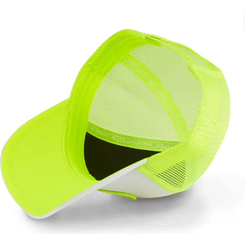 cap-curbata-yellow-snapback-de-von-dutch