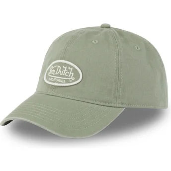 Casquette courbée verte claire ajustable LOG01 CD Von Dutch