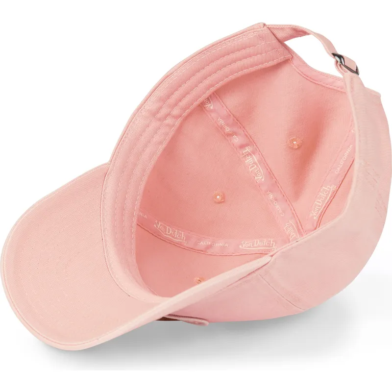 cappellino-visiera-curva-rosa-chiaro-regolabile-log03-cd-di-von-dutch