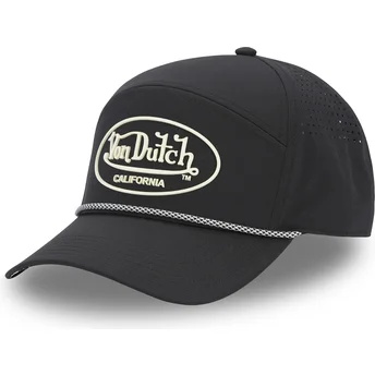 Cappellino curvo nero regolabile CORD04 di Von Dutch