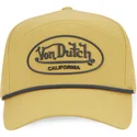 cappellino-visiera-curva-giallo-regolabile-cord05-di-von-dutch