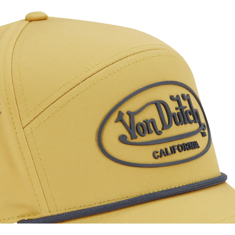 cappellino-curvo-giallo-regolabile-cord05-di-von-dutch