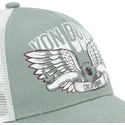 von-dutch-skuf-green-trucker-hat