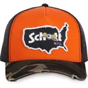 cap-curbata-orange-snapback-de-von-dutch