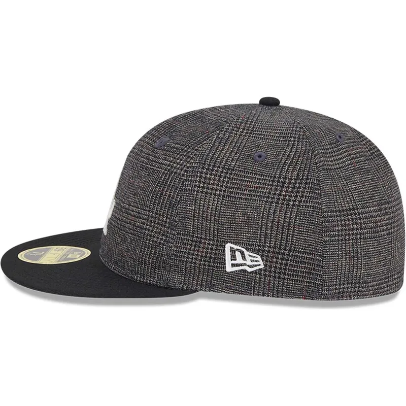 schwarze-enganliegende-flatcap-59fifty-day-retro-crown-der-los-angeles-dodgers-mlb-von-new-era