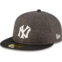 epci-plata-negru-fitted-59fifty-day-retro-crown-de-new-york-yankees-mlb-de-new-era