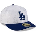 casquette-plate-blanche-et-bleue-ajustee-59fifty-day-low-profile-los-angeles-dodgers-mlb-new-era