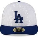 los-angeles-dodgers-mlb-new-era-vit-och-bla-59fifty-day-low-profile-justerad-platt-keps