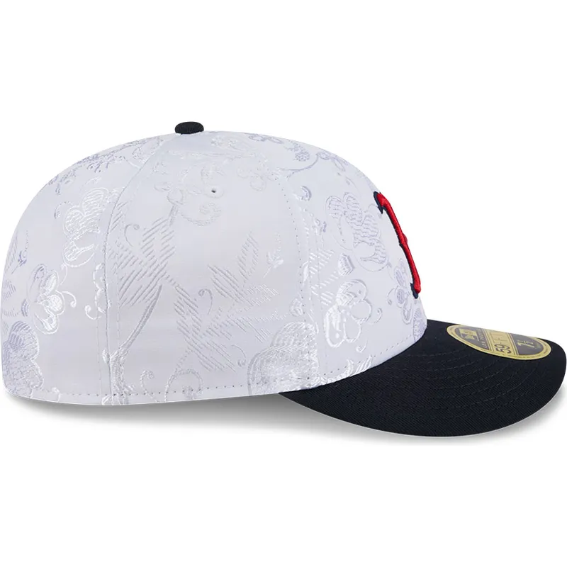 boston-red-sox-mlb-59fifty-day-low-profile-navy-und-weiss-angepasste-flache-kappe-von-new-era